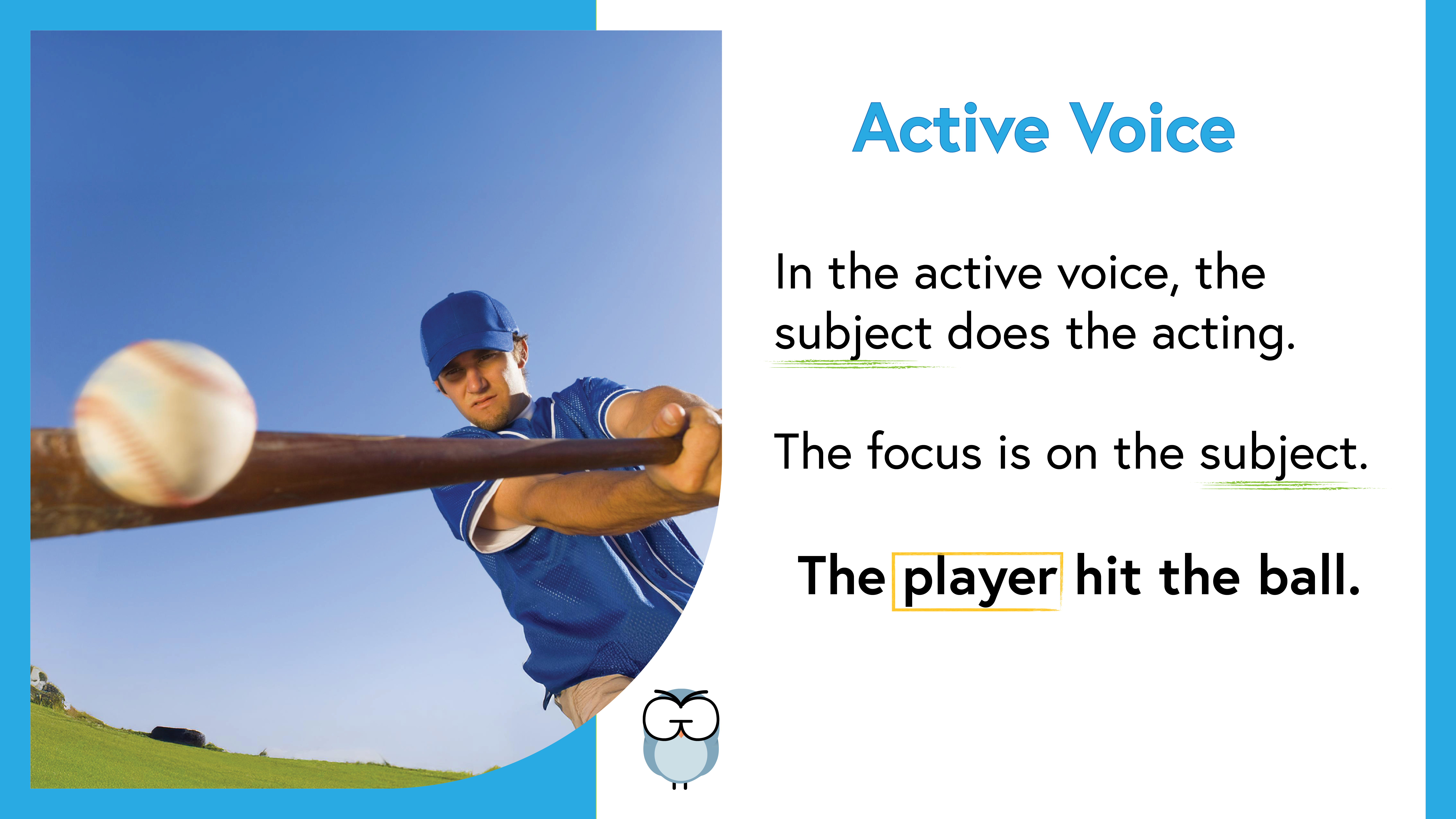 active voice